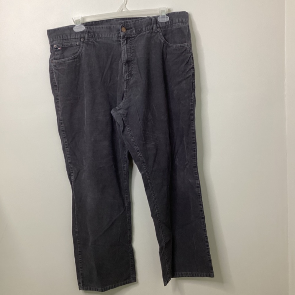 Vintage Tommy Hilfiger Corduroy Pants Gray Mens Size 40x32 Grey Gently used cond - Picture 5 of 12